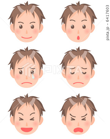 男性の顔 6417603