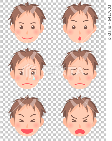 男性の顔 6417603