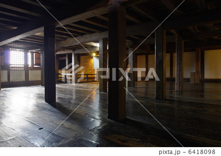 国宝 松本城内部(天守内部) 国宝 松本城内部(天守内部) 6418098