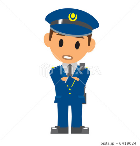 警察官　考える 6419024