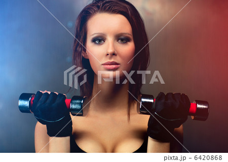 Young fitness woman portrait 6420868