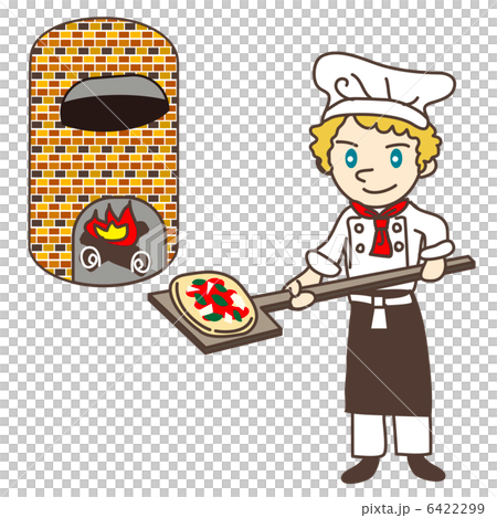 ピザ職人のイラスト素材 [6422299] - PIXTA