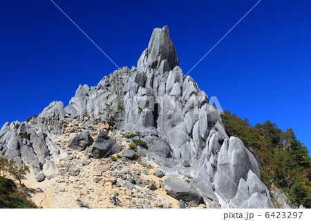 鳳凰三山の地蔵岳 鳳凰三山の地蔵岳 6423297