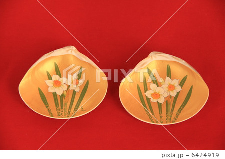 貝合わせ（水仙） 6424919