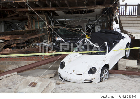 One of New York borough area after Hurricane Sandy 6425964