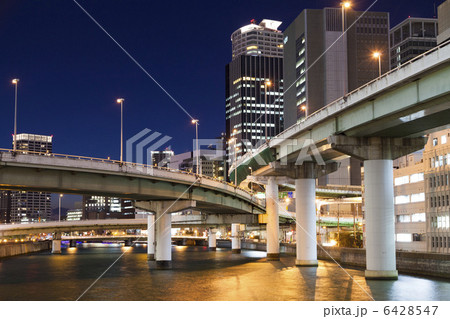 堂島川夜景 堂島川夜景 6428547