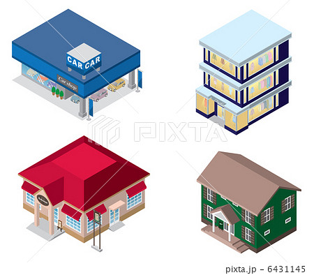 立体建物　店 6431145