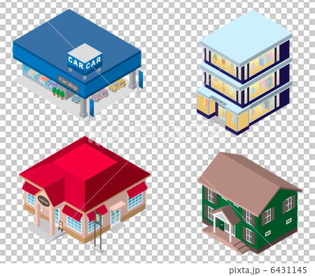 立体建物　店 6431145