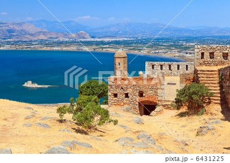 Palamidi castle in Nafplion, Greece Palamidi castle in Nafplion, Greece 6431225