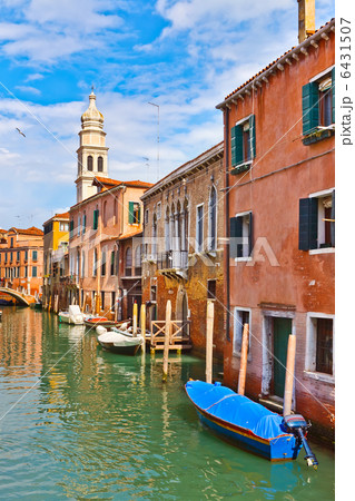 Canal in Venice at sunny day 6431507