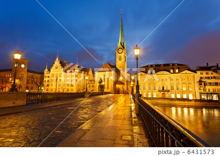 Zurich at night 6431573