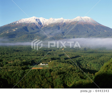 朝の御嶽山 6443343