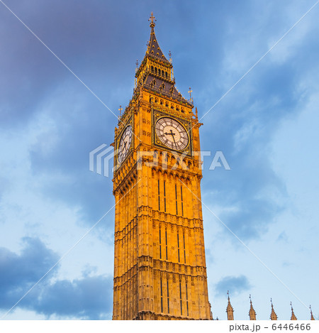 Big Ben tower at sunset Big Ben tower at sunset 6446466