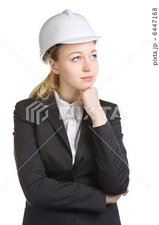 Engineer Woman Thinks 6447168