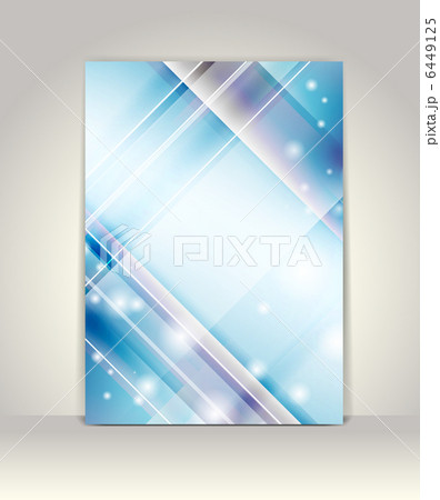 Business brochure template, abstract technology design 6449125