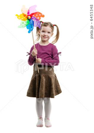 Girl with spinner 6455348