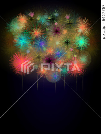 花火blue縦 6457767