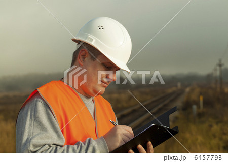 フォルダと鉄道従業員 6457793