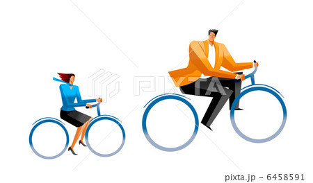 Businessman and Businesswoman 6458591