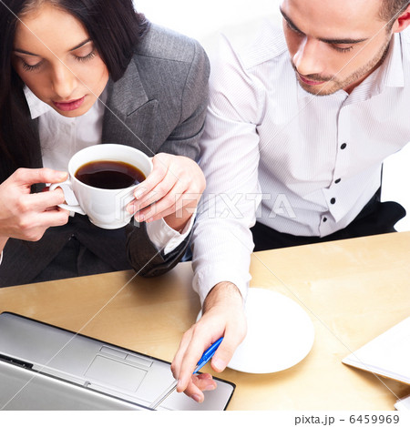 Group of happy business people in a meeting at office Group of happy business people in a meeting at office 6459969