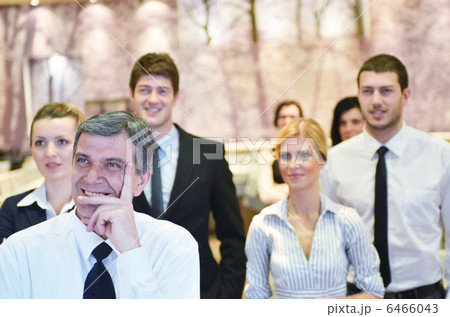 business people group on seminar business people group on seminar 6466043