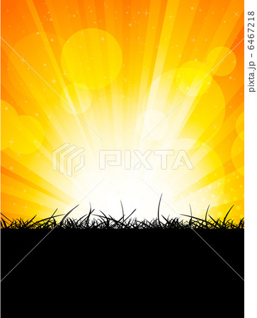 Bright orange background 6467218
