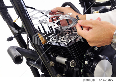 バイクの修理 6467365