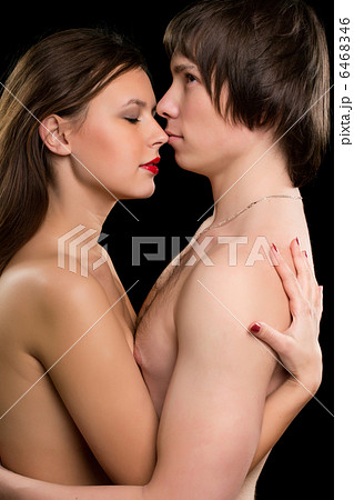 Portrait of a naked couple 6468346