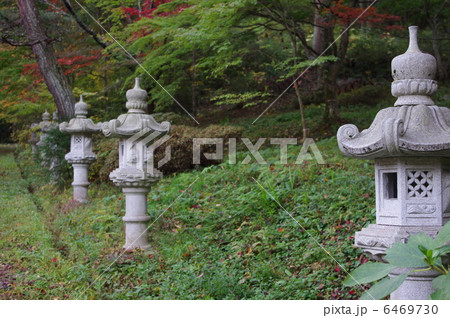 文知摺観音・灯篭 6469730