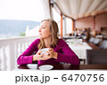 Young Woman at a Cafe 6470756