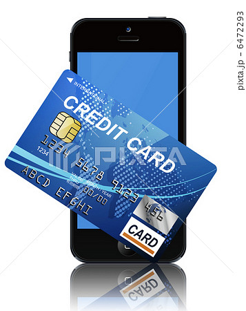 クレジットカード決済のイラスト素材