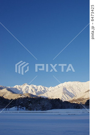 北アルプス　五竜岳（五龍岳） 6473425