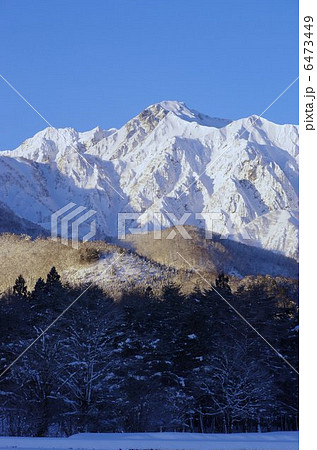 北アルプス　五竜岳（五龍岳） 6473449