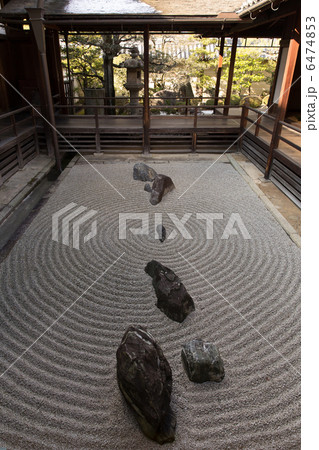 妙心寺　東海庵　「用の庭」　東側 6474853