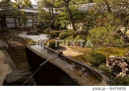 妙心寺　東海庵　「東海一連(とうかいいちれん)の庭」　横位置 6474856
