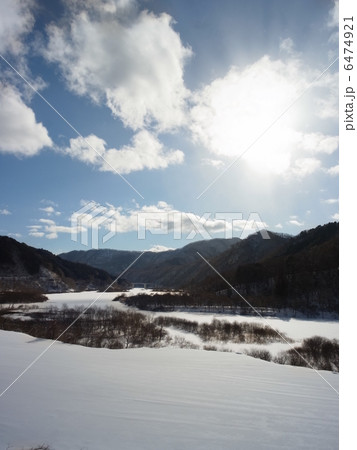 冬の五十里湖イメージ（２２） 6474921