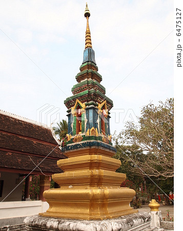 世界遺産　ラオス　ルアンパバーン　ワット・ソップシッカラム 6475127