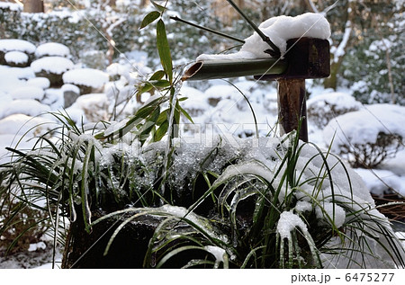 三千院、氷結の手水鉢 三千院、氷結の手水鉢 6475277