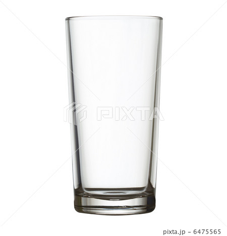 tall empty glass isolated on white clipping path included tall empty glass isolated on white clipping path included 6475565