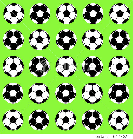 サッカーボールのテクスチャのイラスト素材 6477029 Pixta