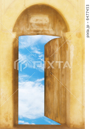 未来への扉のイラスト素材