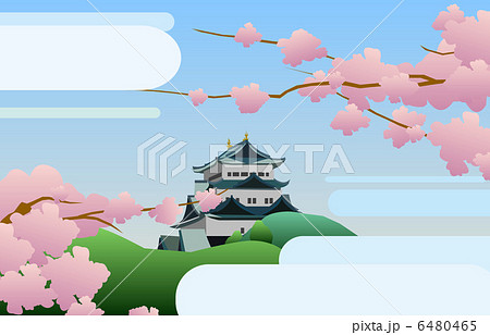 桜と城 6480465