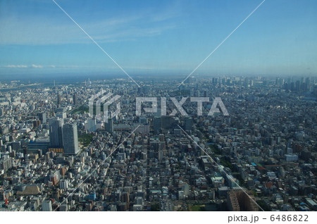 東京スカイツリーから見た風景 東京スカイツリーから見た風景 6486822
