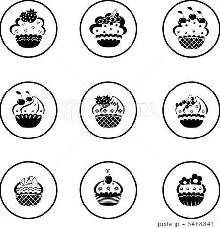 Cupcakes set 6488841