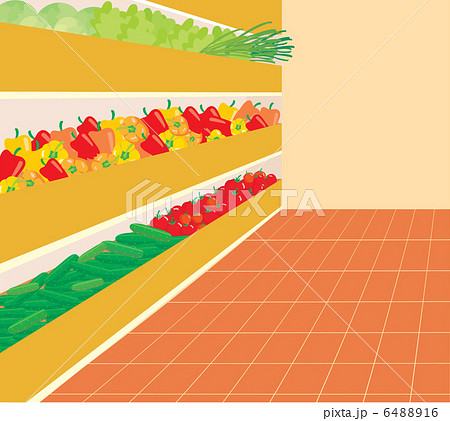 Supermarket. A vegetable number 6488916