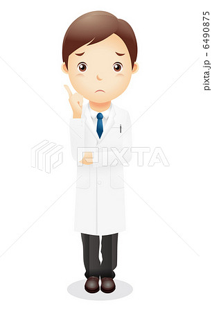 白衣の男性イラスト 白衣の男性イラスト 6490875