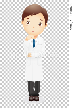 白衣の男性イラスト 白衣の男性イラスト 6490878