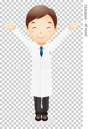 白色衣裳男性例證 白色衣裳男性例證 6490881