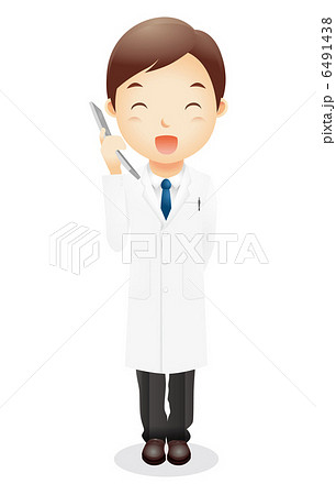 白衣の男性イラスト 白衣の男性イラスト 6491438