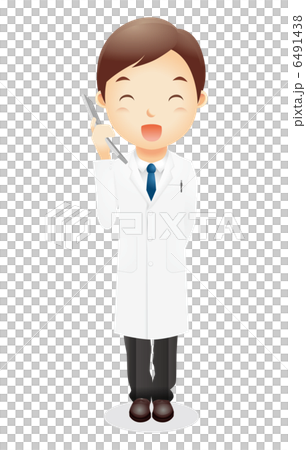 白衣の男性イラスト 白衣の男性イラスト 6491438